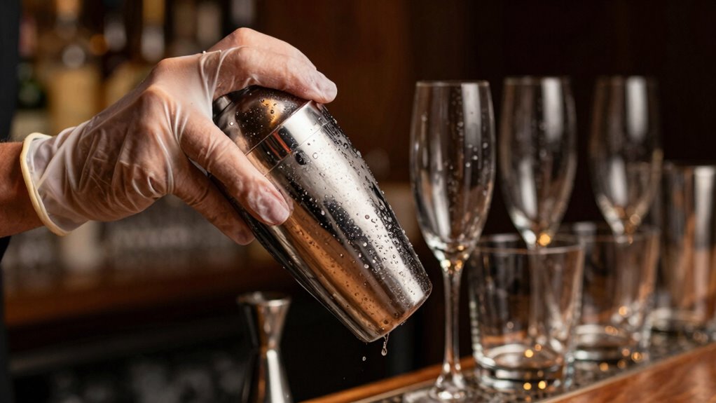 glass size influences shaking