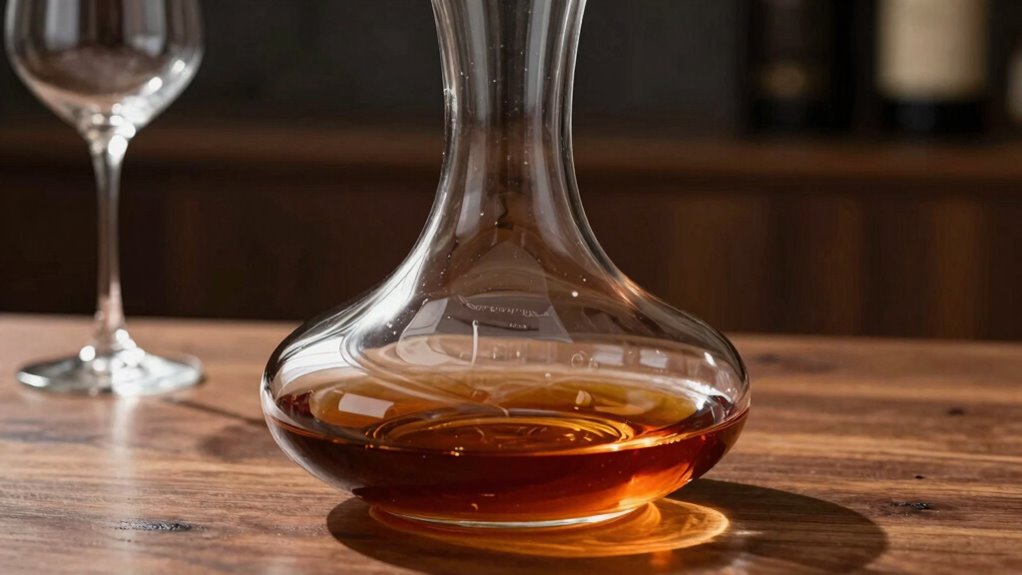 handle wine gently carefully