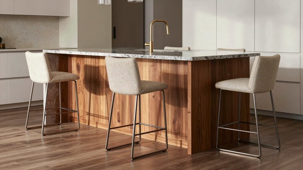 harmonious mixed stool heights