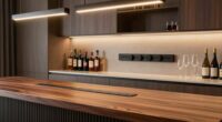 home bar electrical planning