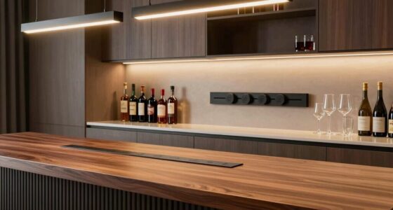 home bar electrical planning