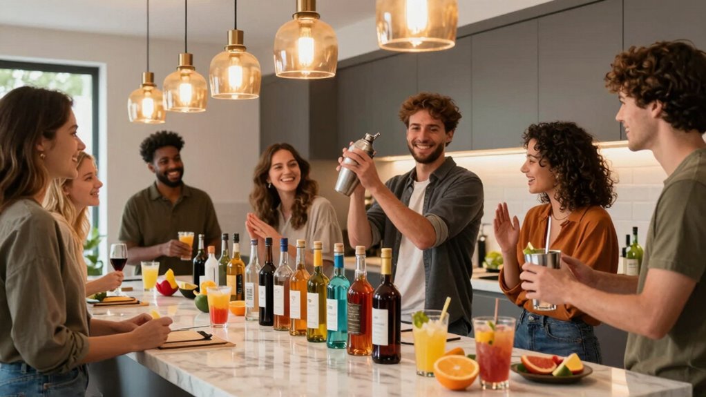 host fun cocktail workshop