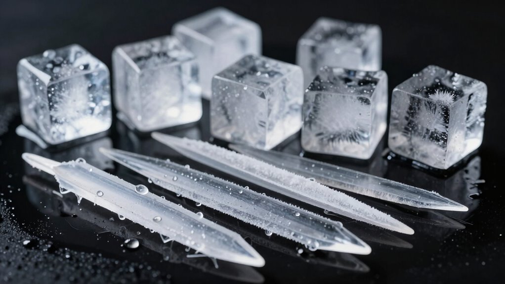 ice shape affects cooling rate