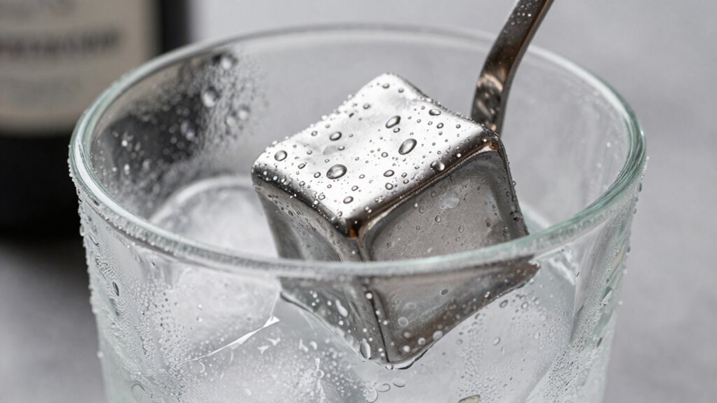 insulated chilled textured glasses