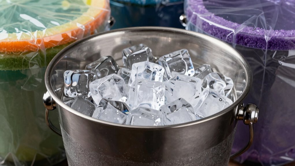 insulation improves ice retention