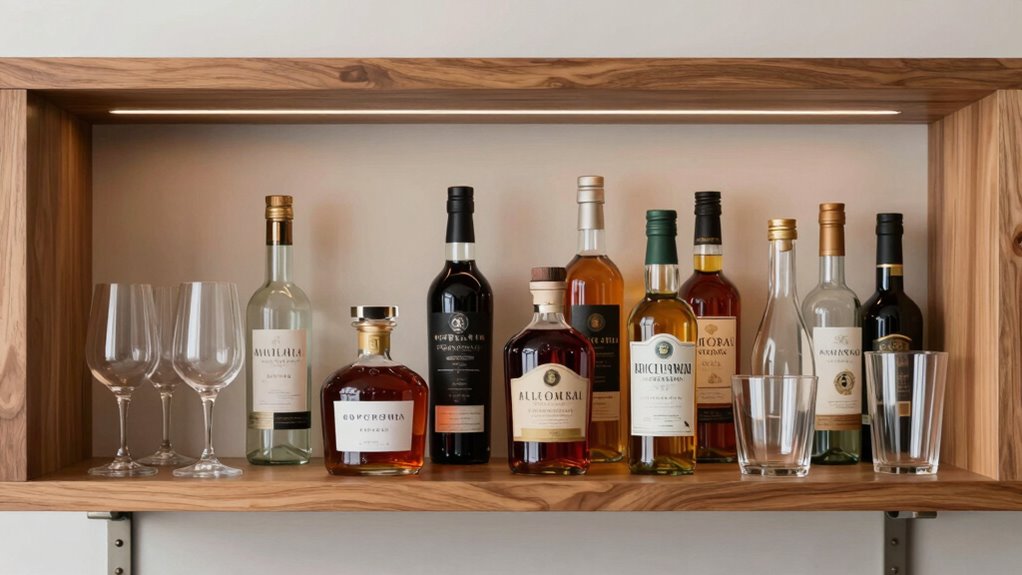 keep bar clean and organized