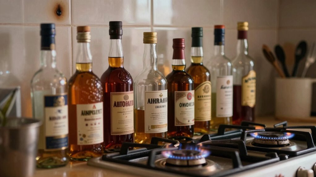 keep flammable items away