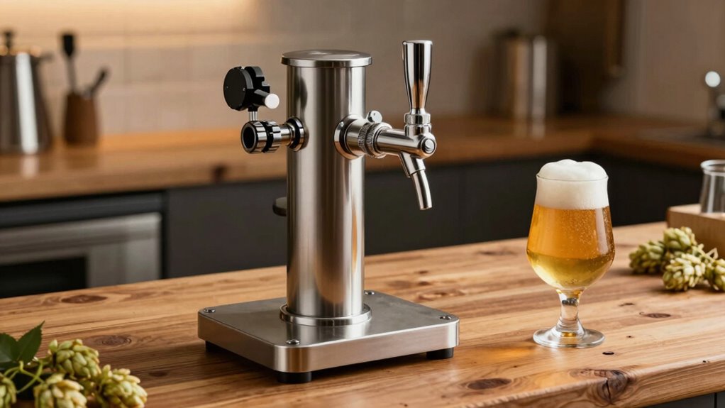 keg compatibility and regulator precision
