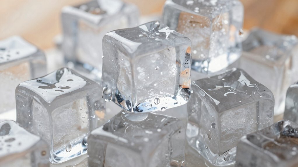 large clear long lasting ice
