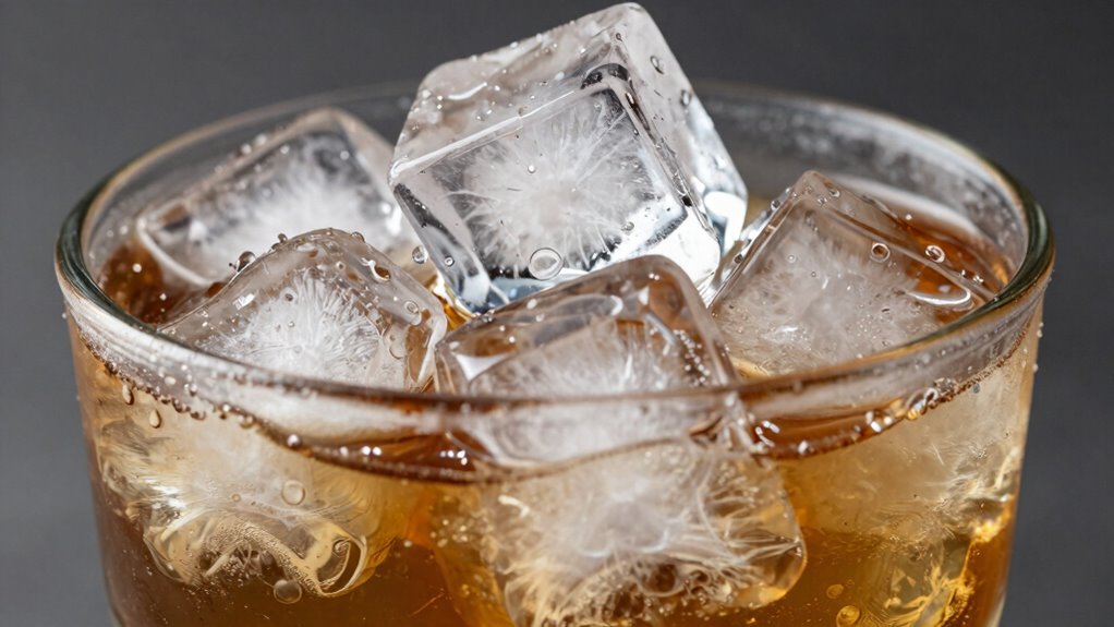large ice cubes last longer