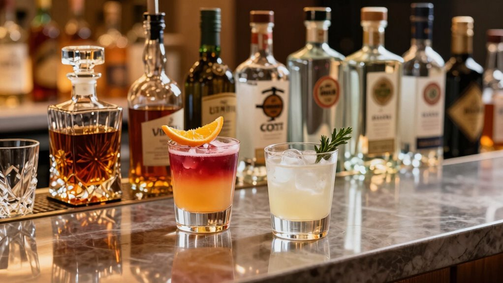 layered cocktails elevate presentation