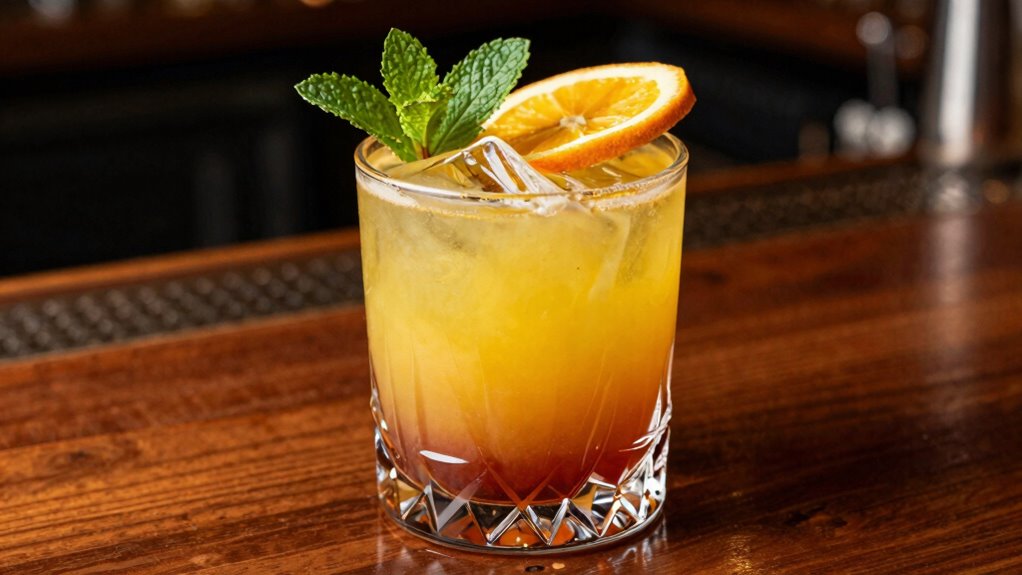 layered fresh personalized cocktails