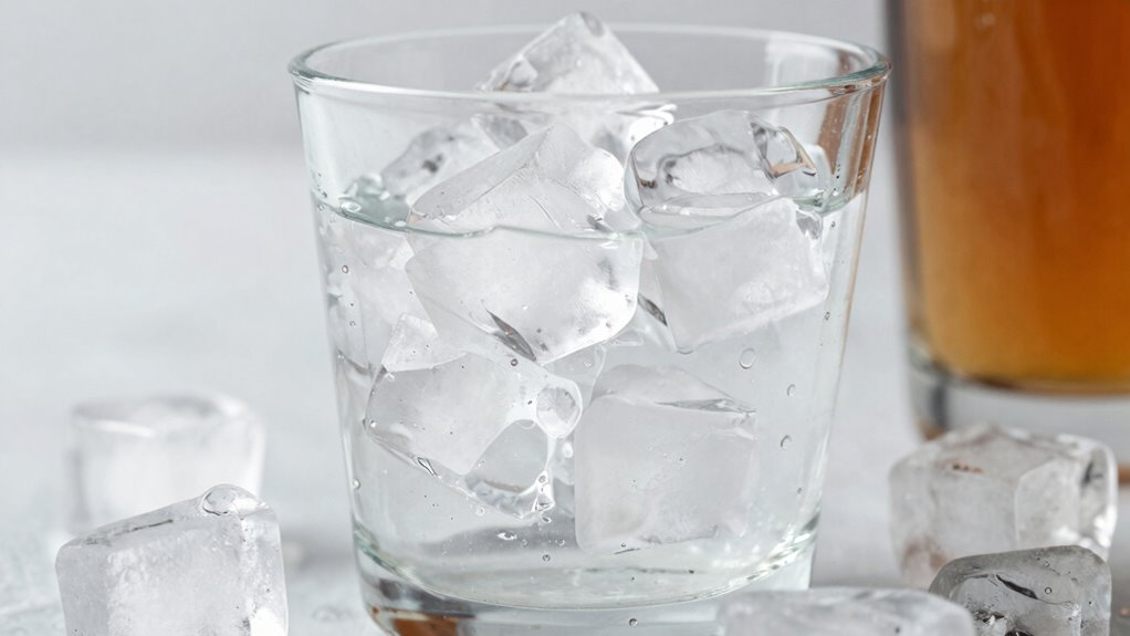 less ice preserves flavor