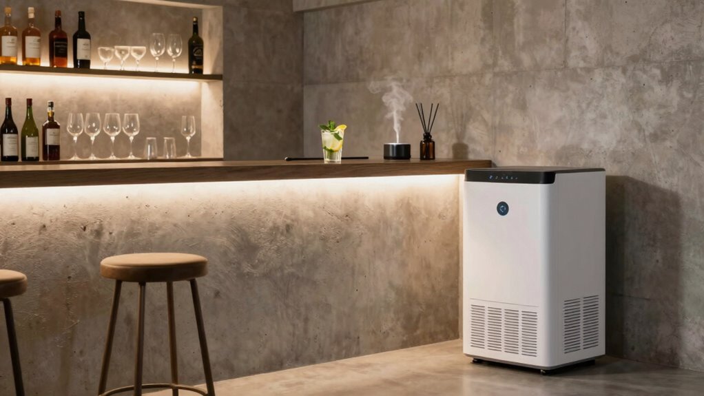 maintain clean fresh basement bar