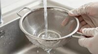 maintaining strainer shape easily