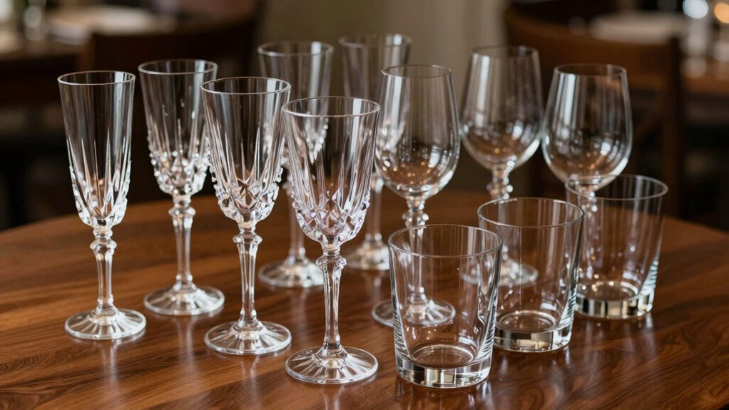 matching glassware to needs