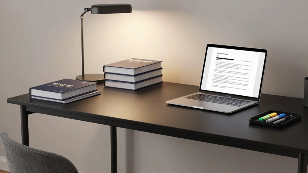maximize small desk space