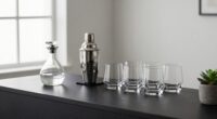 minimalist home bar essentials