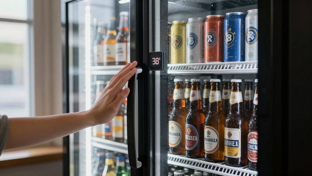 optimal beer storage temperatures