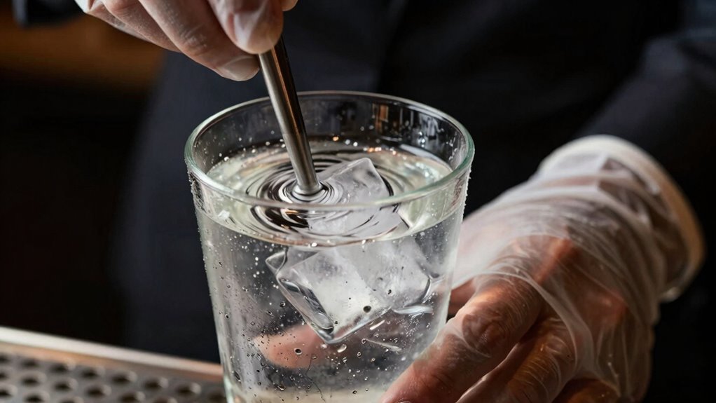 optimal cocktail blending time