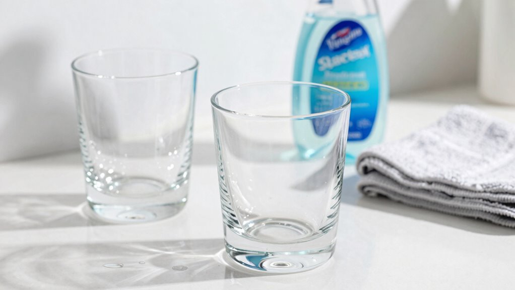 optimal glassware detergent selection