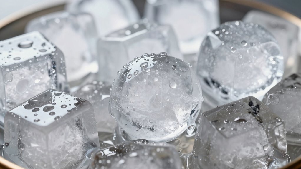 optimal ice for drinks