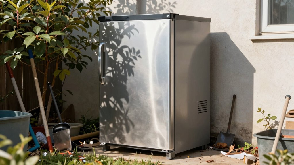 optimal outdoor refrigeration placement