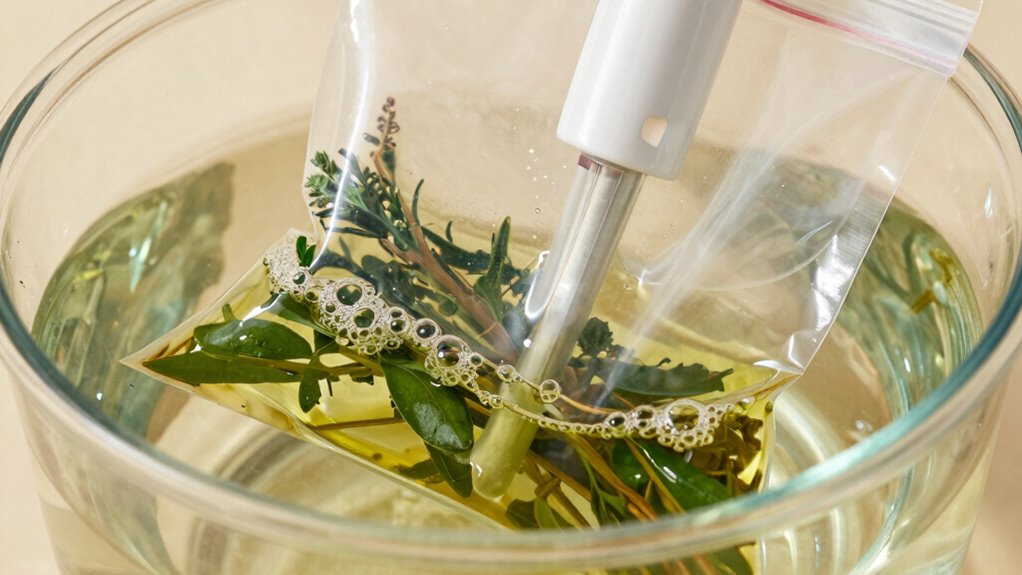 optimal sous vide infusion timing