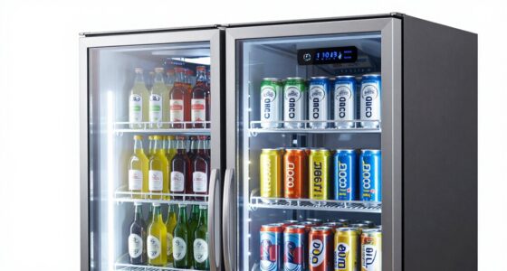 optimized beverage cooling zones