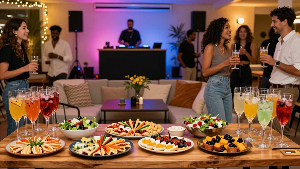 organized engaging party planning