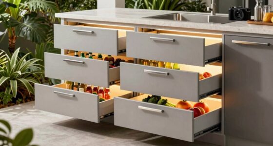 outdoor kitchen refrigerator options