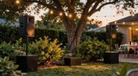 outdoor party sound tips