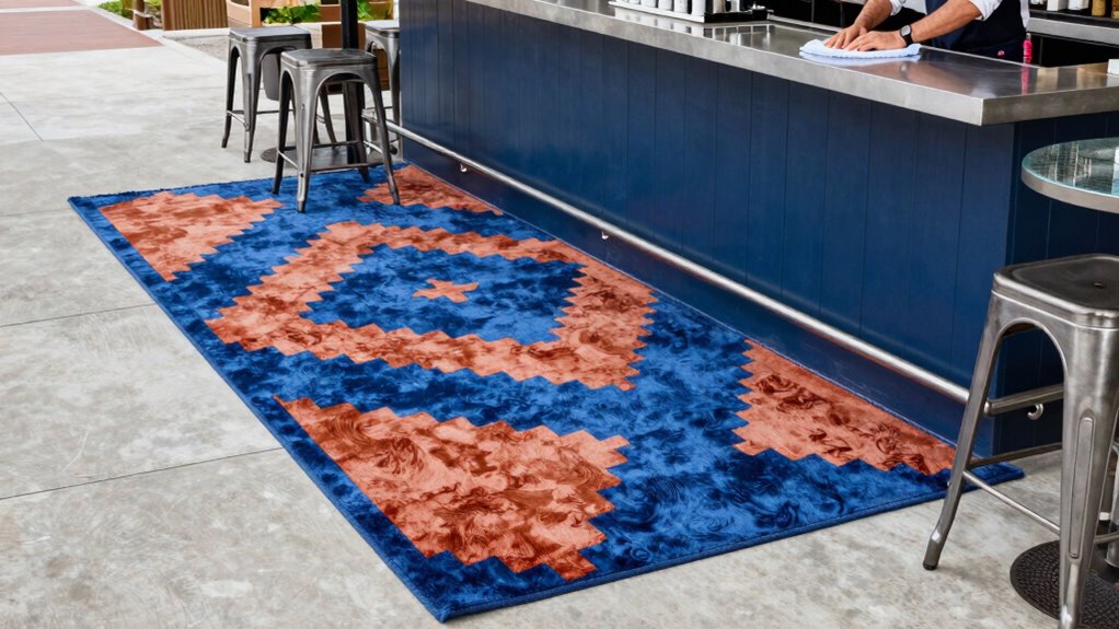 outdoor rug features checklist