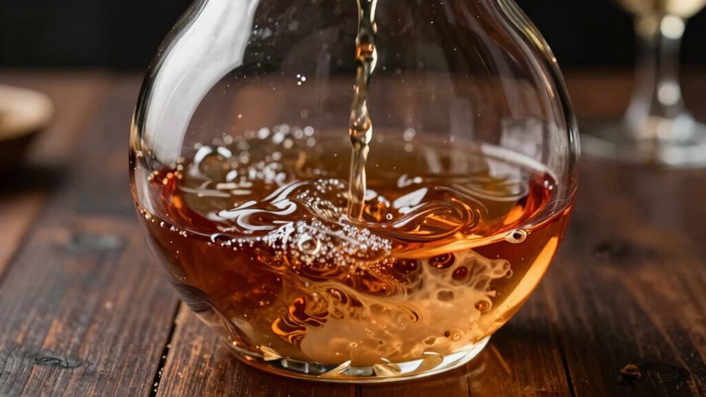 oxidation sediment flavor development