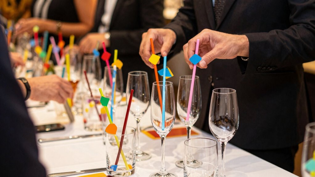 party glass tracking system