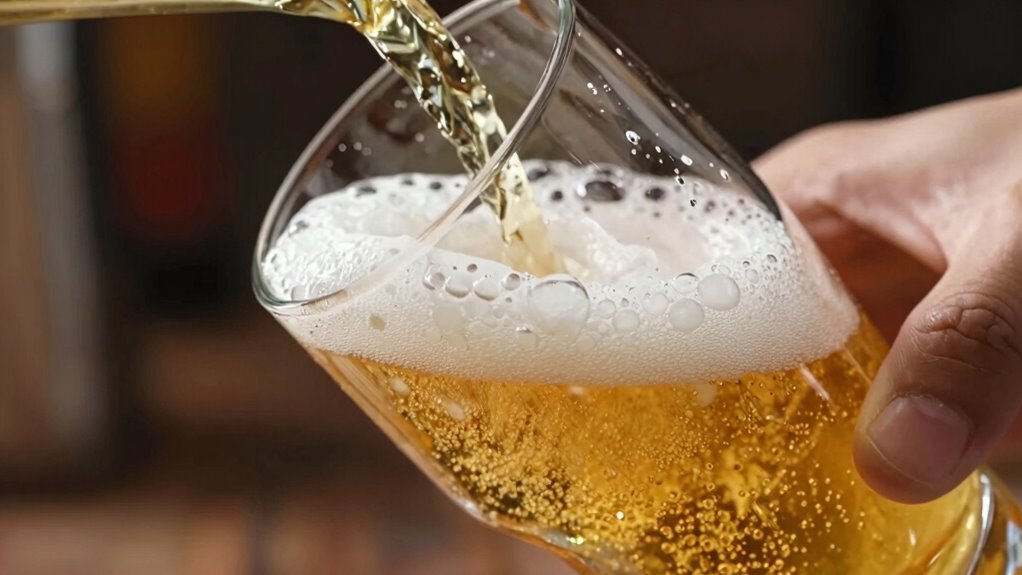 perfect pour proper glass