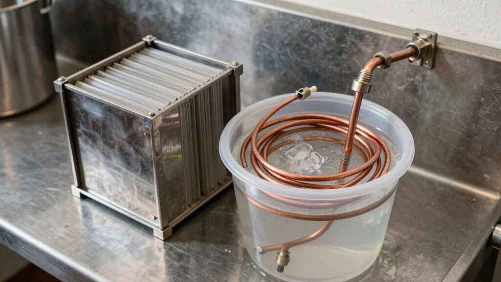 plate chillers for small batches