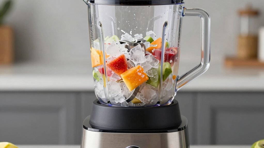 powerful motor sharp blades