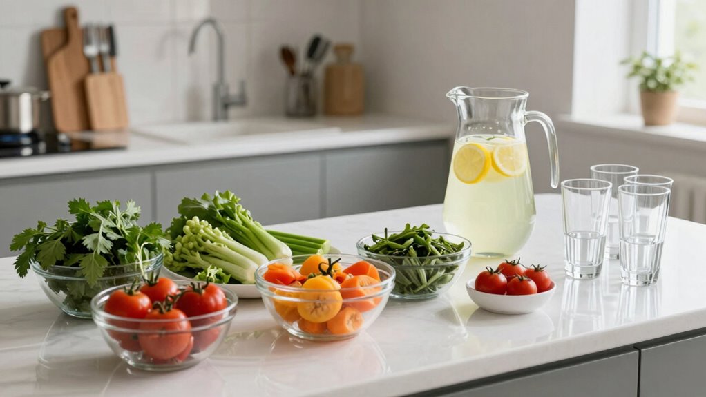 pre plan food and drinks