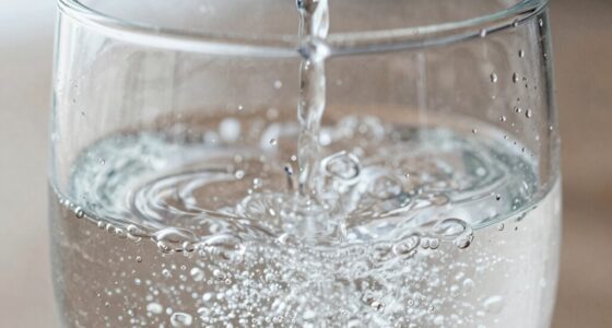 preserve bubbles when pouring