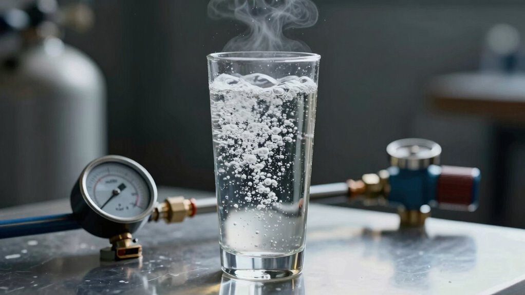 pressure controls carbonation levels