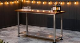 preventing portable bar tipping