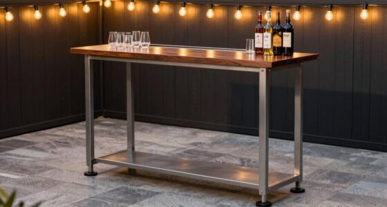 preventing portable bar tipping