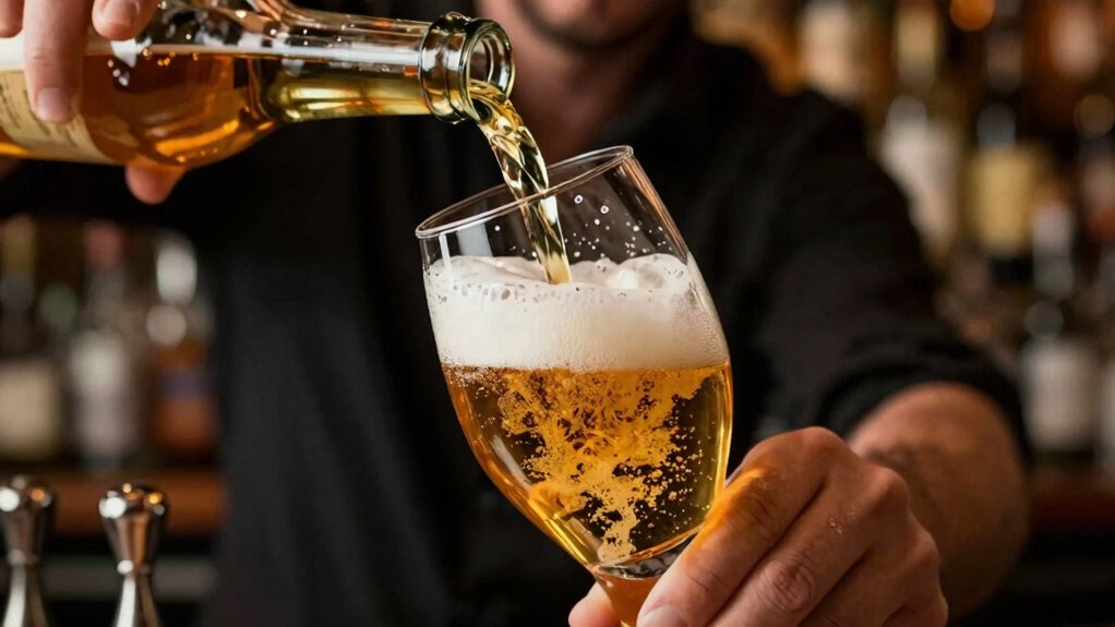 proper beer pouring technique