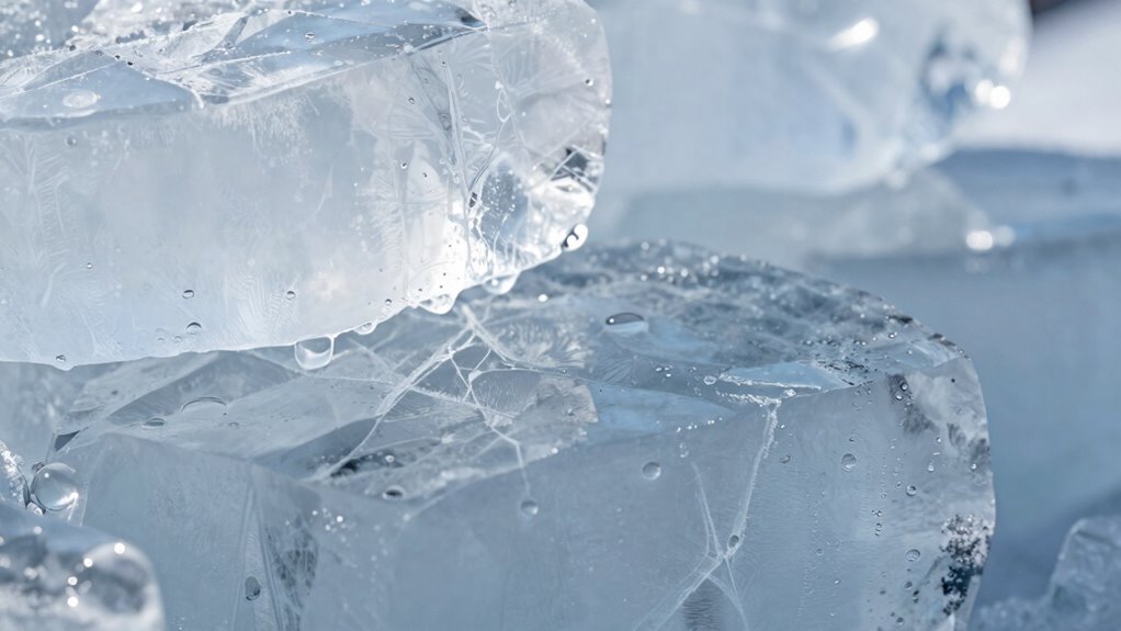 proper ice making and storage