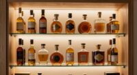 proper liquor bottle storage