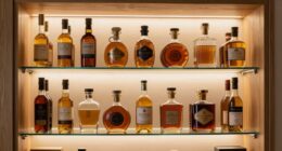 proper liquor bottle storage