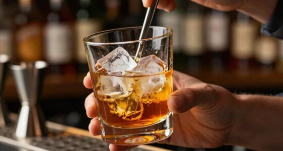 proper mixing glass technique