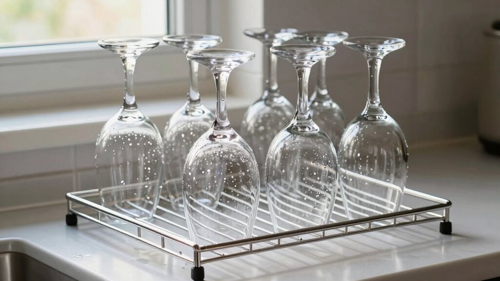 protect glassware from dust