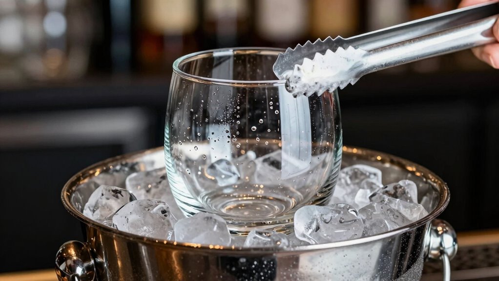 quick glass chilling techniques